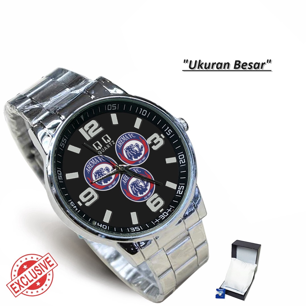 Jam Tangan Rantai Couple AREMA FC - 1 (Keren)