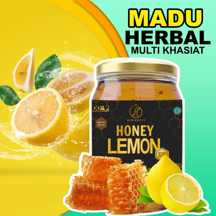 

Hermofit Honey Lemon 700 gr Herbal Penurun Berat Badan Ramuan Pe
