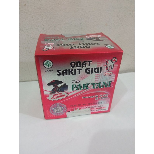 OBAT SAKIT GIGI CAP PAK TANI