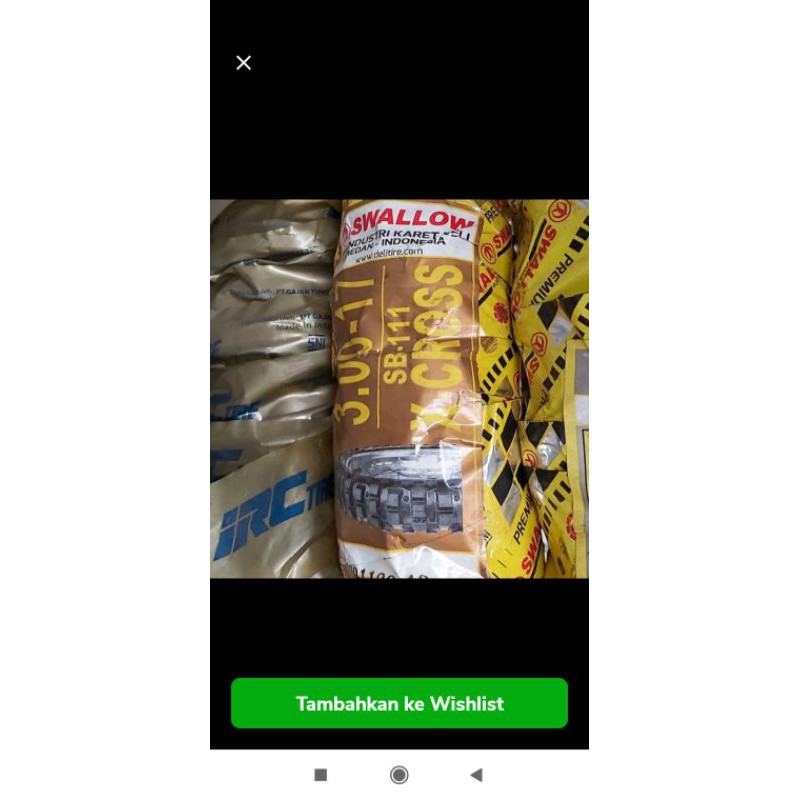 ban luar swallow 300 17  x cross