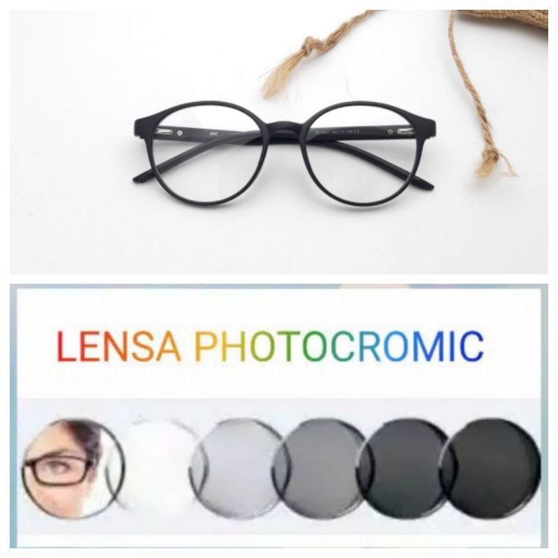 Gratis lensa minus atau Plus.. frame kacamata 9907