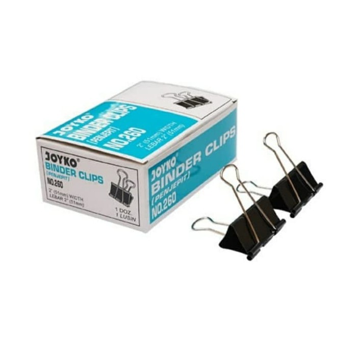 

Binder Clip / Klip Binder / Penjepit Kertas Joyko No. 260