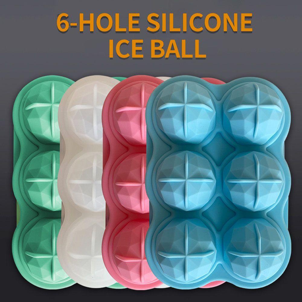 Solighter Pembuat Es Batu Dapat Digunakan Kembali Untuk Whiskey Sphere Silicone Mold Bar 3D Bentuk Berlian