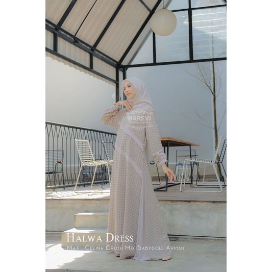 Gamis Wanita Marevi - Halwa Dress