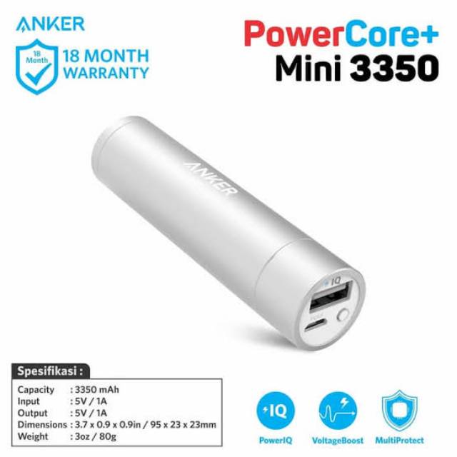 Anker PowerCore+ mini 3350