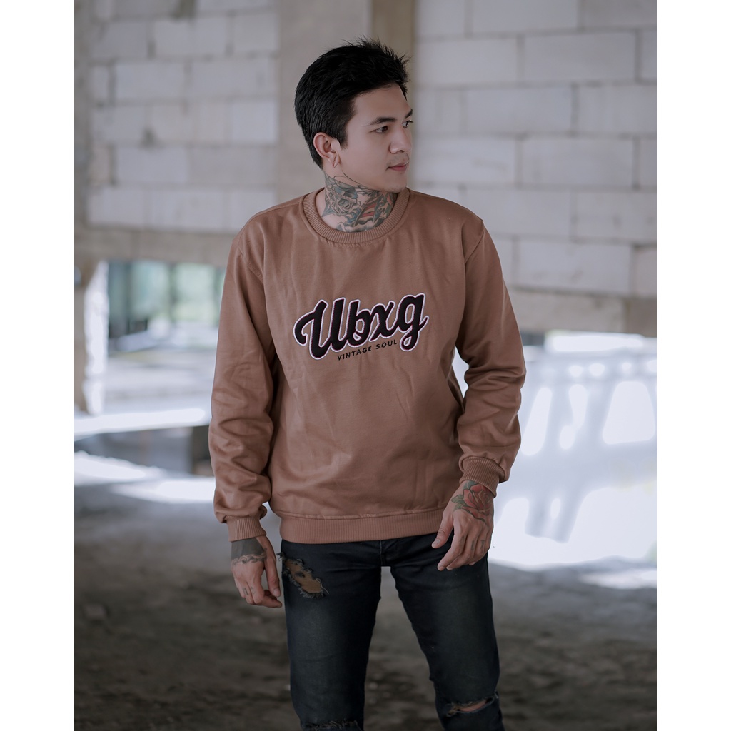 VINTAGE SOUL SWEATER UNBOXING MOCCA //SWEATSHIRT CRAWNECK BORDIR ORIGINAL