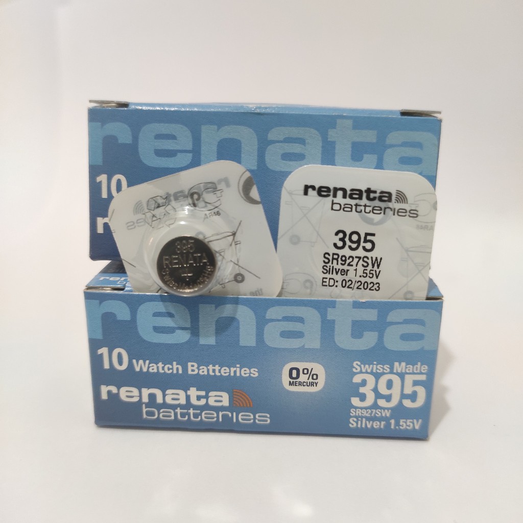 BATERAI JAM TANGAN RENATA 395 399 SR927SW SR 927 SW ORIGINAL BATRE BATREI BATERAI KANCING JAM TANGAN