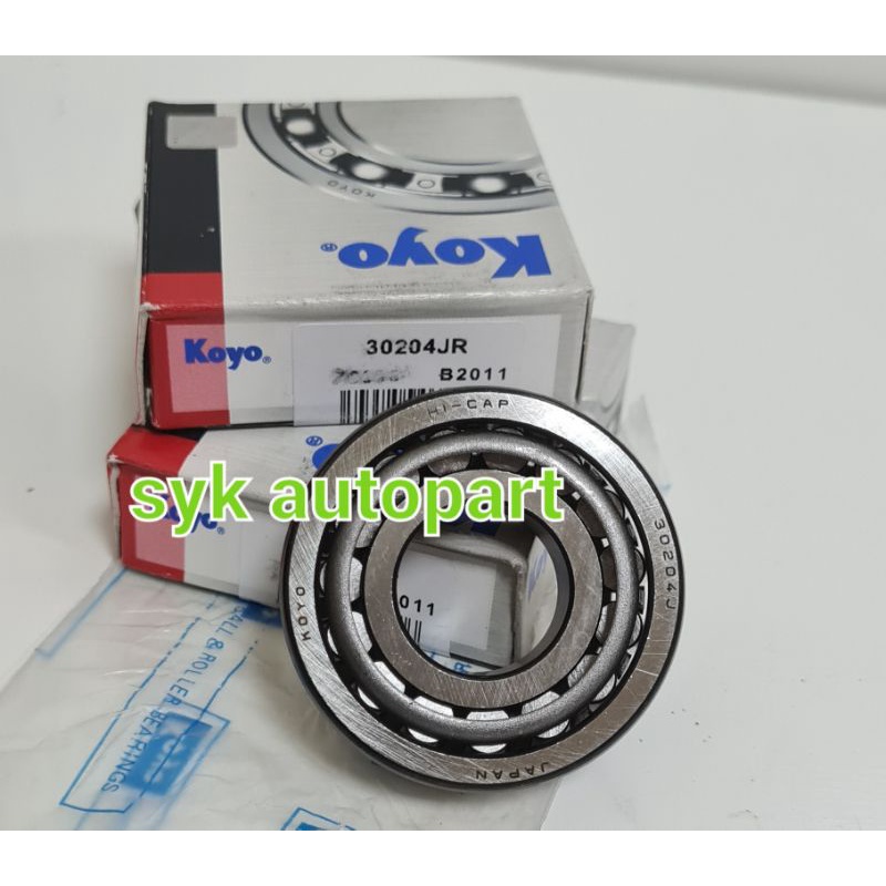 bearing 30204 jr koyo/bearing roda depan luar zebra s89