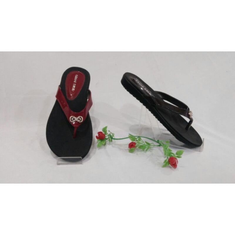 Sandal wanita gianiDior AF8 maron,cofe