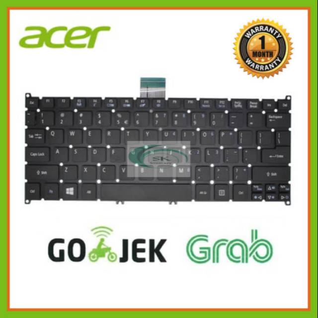 Keyboard Acer Aspire V5-131 V5-121 S3 V5-122P V5-123 V5-171 S3 S3-951 S3-391