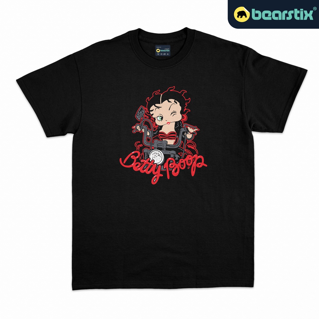 SHINZO - Tshirt Betty Boop Hurley - Kaos Vintage - Tshirt Streetwear