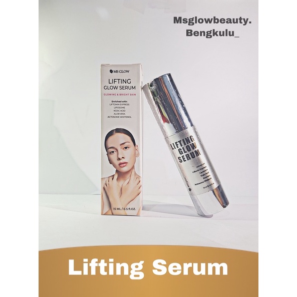 Ms glow / Lifting Serum Ms Glow / Serum Lifting / serum untuk mengecilkan pori-pori yang besar dan b