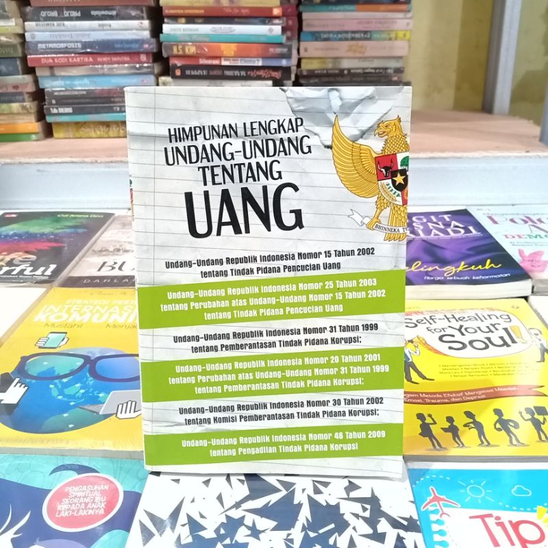obral Buku bacaan motivasi murah // inspirasi // pengembangan diri // bisnis // investasi // self healing // kesehatan // kecantikan // enterpreneur // undang undang // narkotika // tradisi ruwatan // consuming//-Undang tentang uang