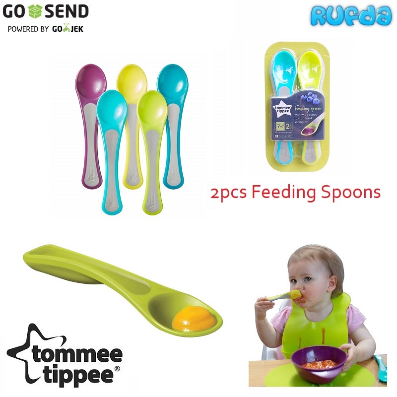 Tommee Tippee Feeding Spoons Sendok Makan Bayi Latihan Makan Sendiri