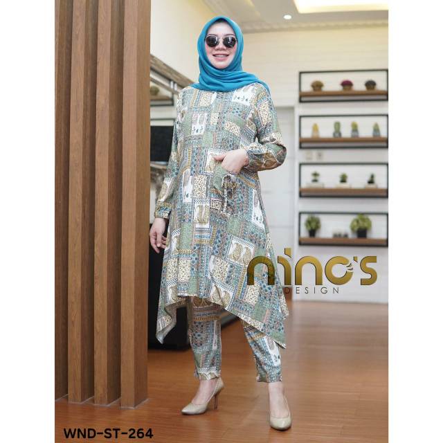 Ready setelan wnd st 264 ori by Ninos Design