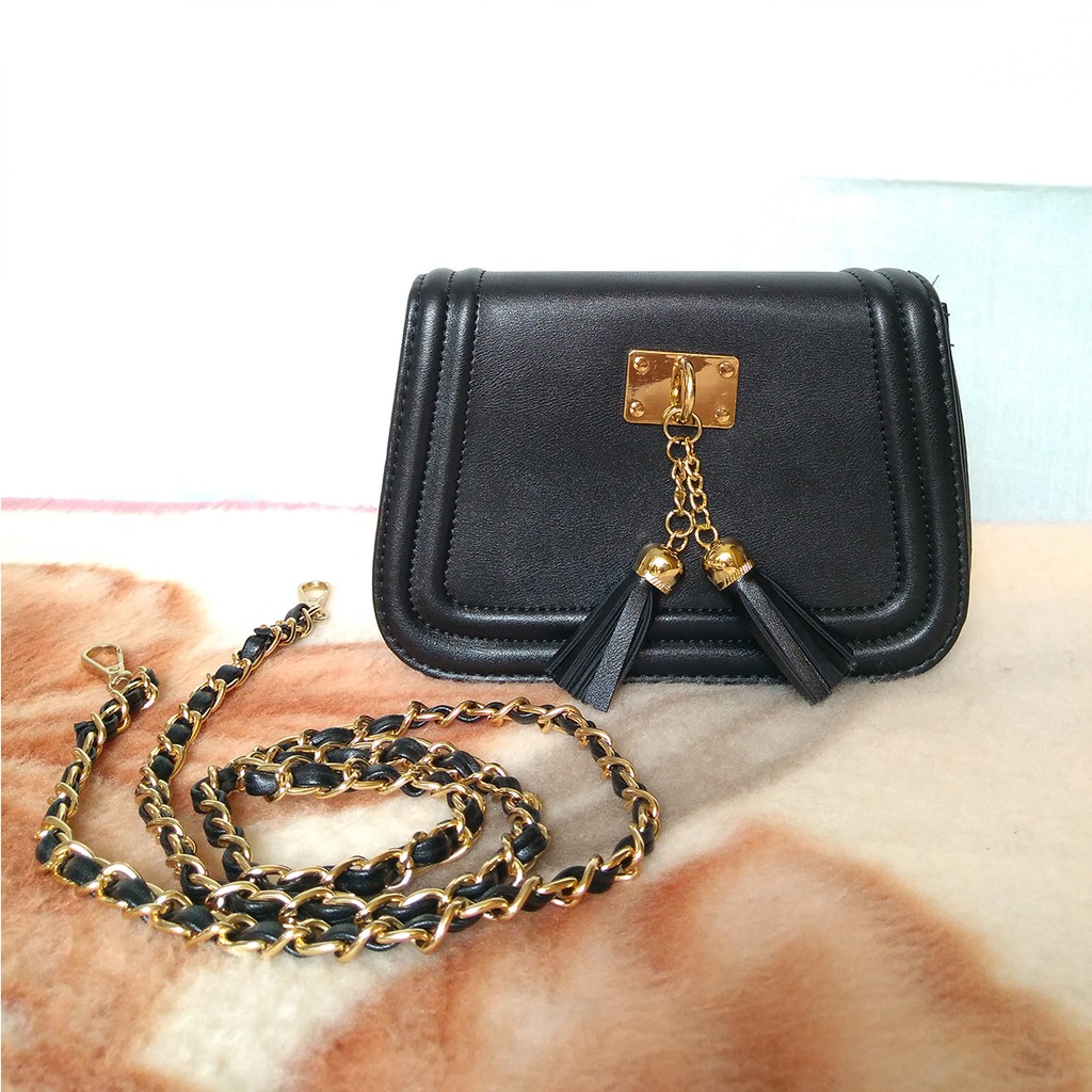 Cross body bag wanita bahan kulit PU kualitas bagus model trendy