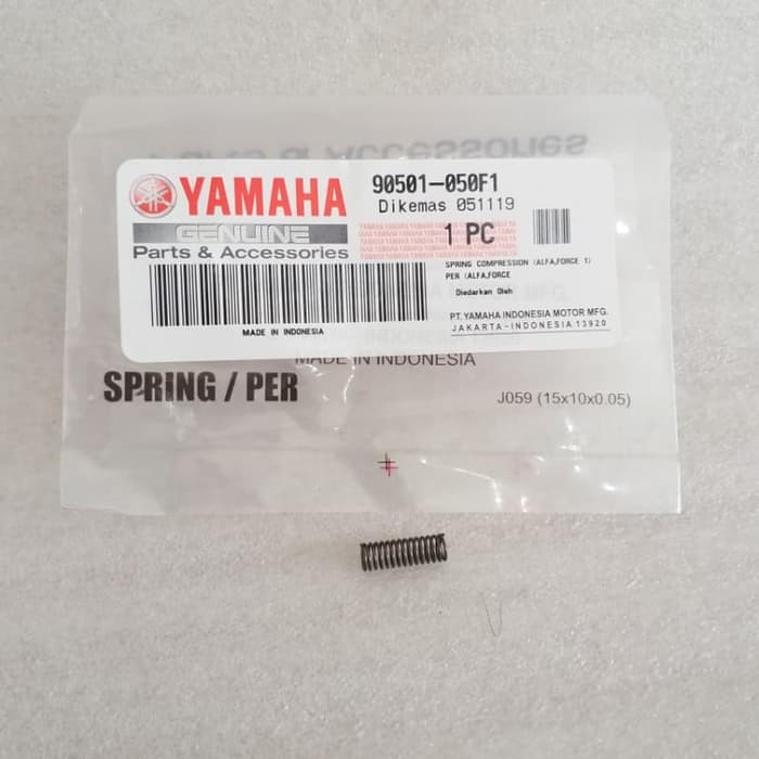 Per Dorong Plat Gesek Kampas Kopling - F1ZR Jupiter Z Vega R New Asli Yamaha 90501-050F1