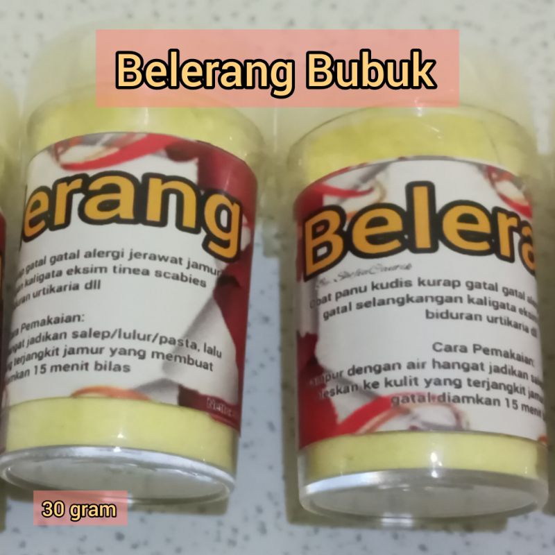 BELERANG BUBUK OBAT PANU KADAS KURAP JAMUR EKSIM 30 gram