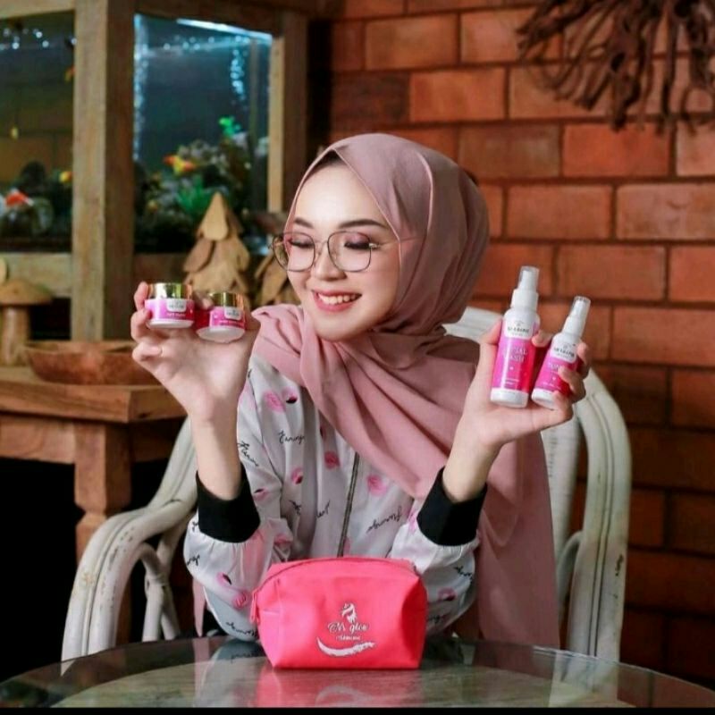NR GLOW SKIN CARE CREAM PEMUTIH WAJAH BPOM