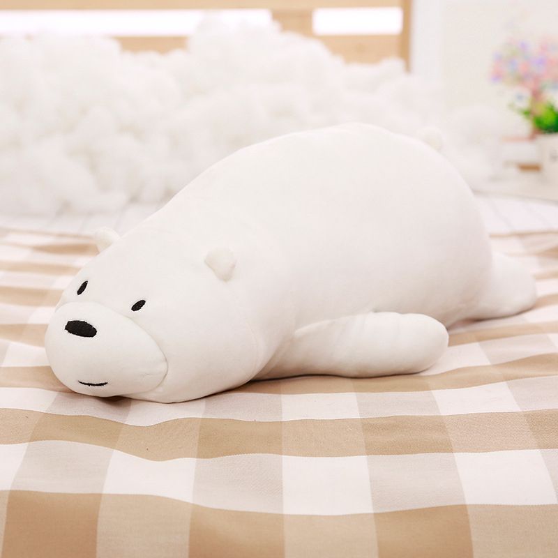 Bare We Bears Bantal Kartun Beruang Grizzly Bear Panda Boneka Lembut Plush Boneka Mainan