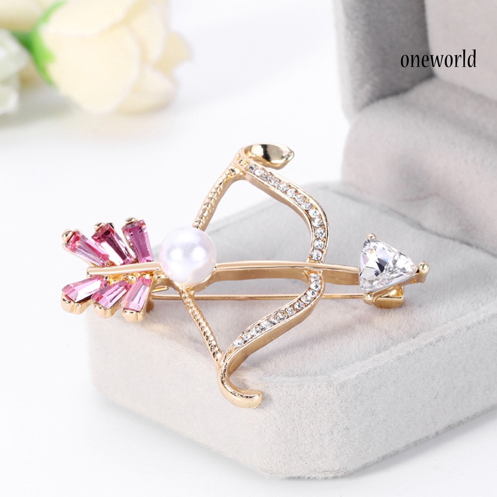 OW@ Wedding Brooch Creative Easily Match Clothes Accessories Cartoon Girl Brooch Jewelry for Gifts