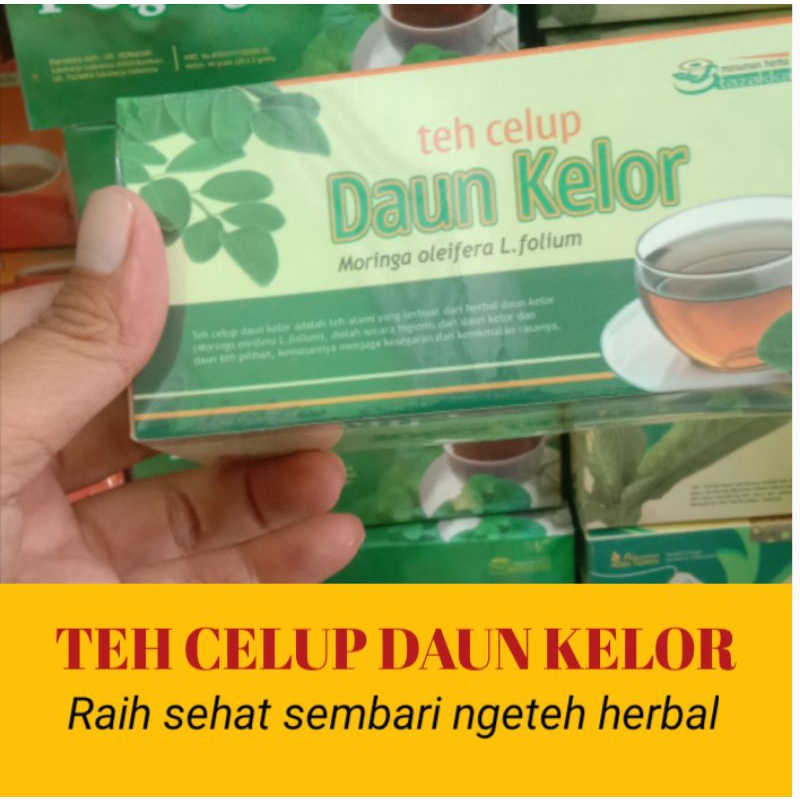 

Teh Celup Daun Kelor Tazakka Original