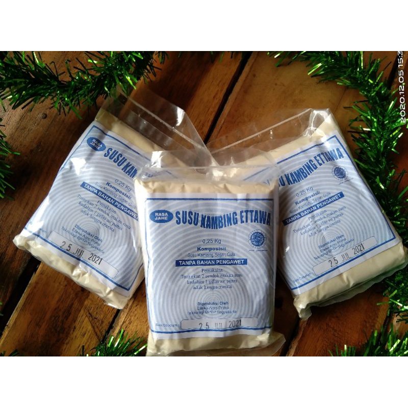 

Susu Kambing Etawa Agro Prima rasa Jahe (250 gram)