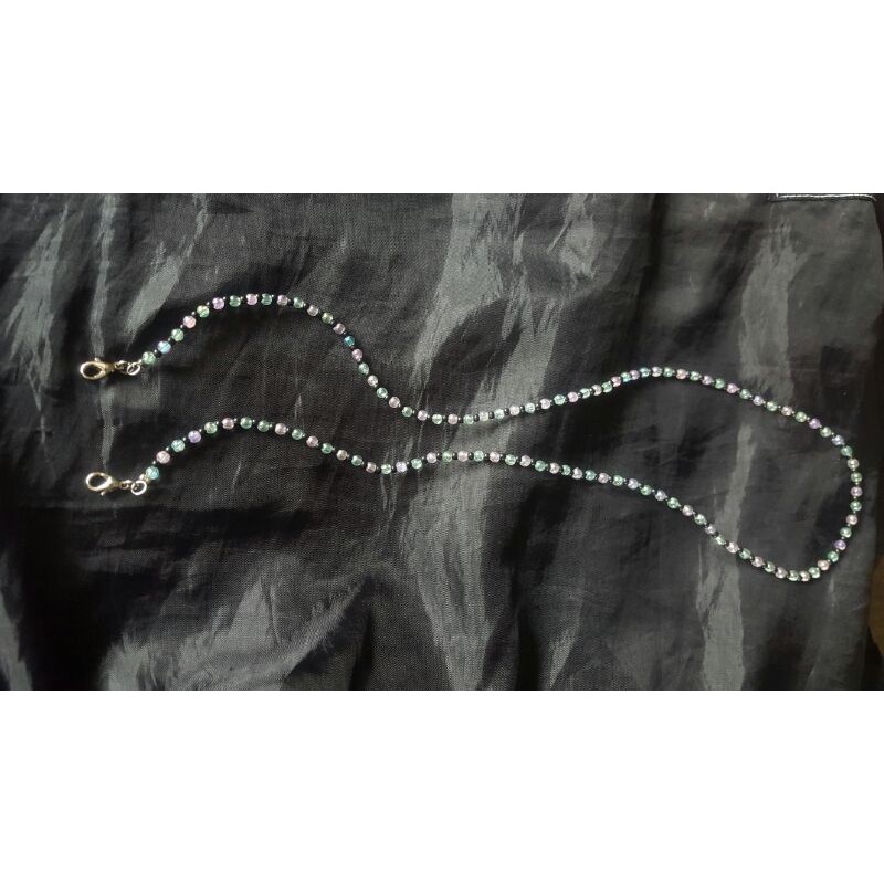 strap masker/tali masker/kalung masker mote pelangi