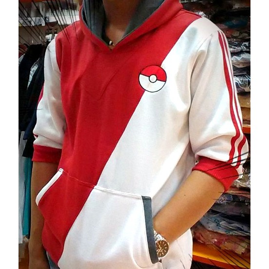 Jaket Pokemon Go Trainer (Red / Valor)