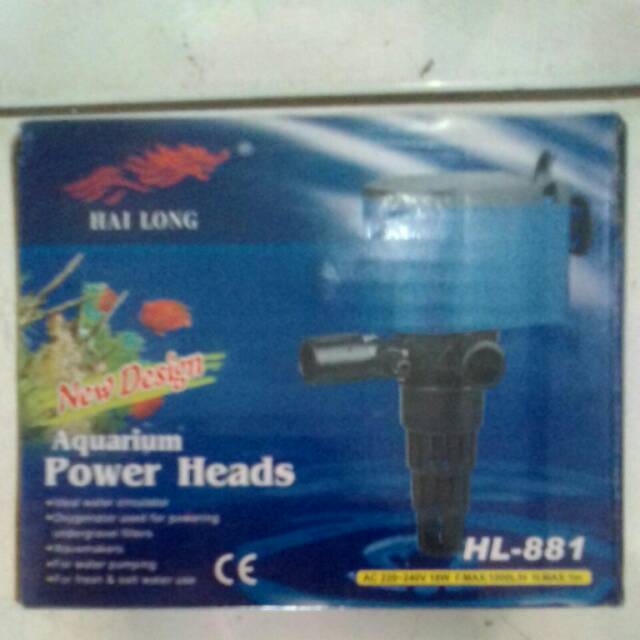 Aquarium Pompa Celup Power Head HAI LONG HL-881