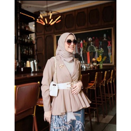 Daily Blazer-Brownie by Vanilla Hijab