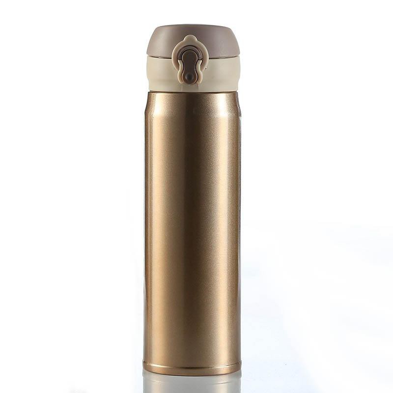 Termos Vacuum Flask Botol Minum Thermos Stainless Steel 500ml Blooming Termos Tumbler Travel Praktis