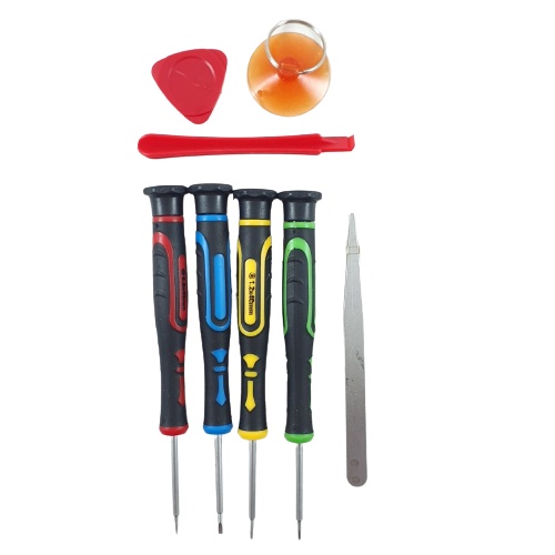 Obeng Set Versatile 8 in 1 Alat Buka Casing HP Screwdriver Plus Minus Star Reparasi Tools 91024