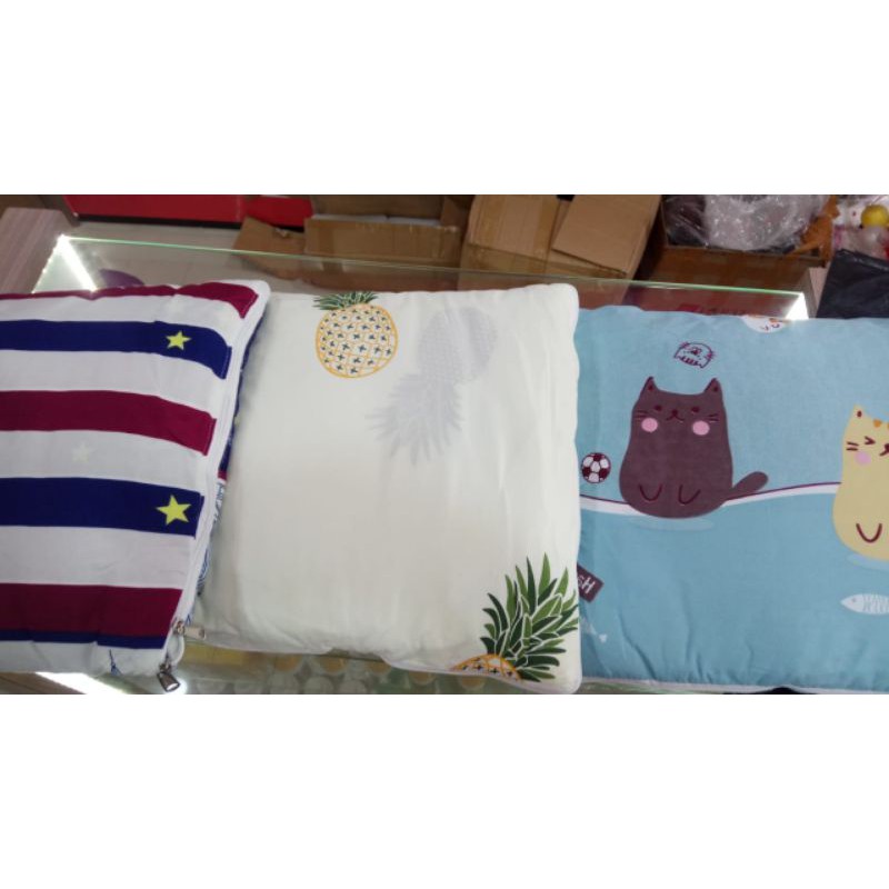 BALMUT ( BANTAL SELIMUT ) 2in1 BISA JADI SELIMUT, DILIPAT JADI BANTAL DIVA STORE