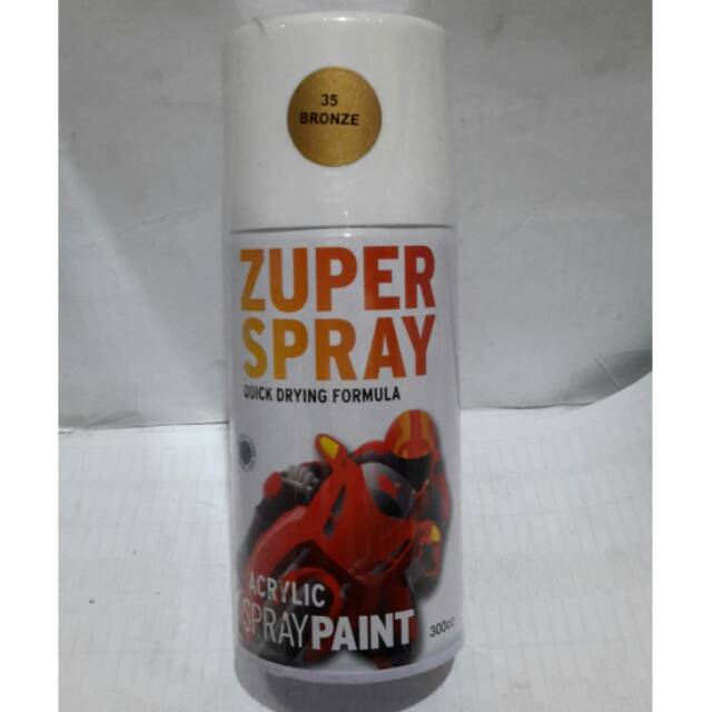 Rj london ZUPER spray Cat Semprot 300cc 35 Bronze