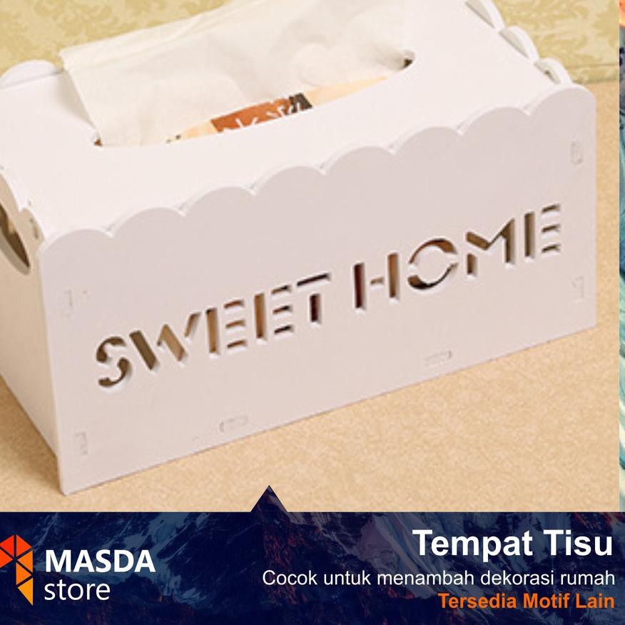 ۞ Tempat tisu dari kayu wpc kotak tissue meja makan ruang tamu cantik unik karakter lucu minimalis ☟