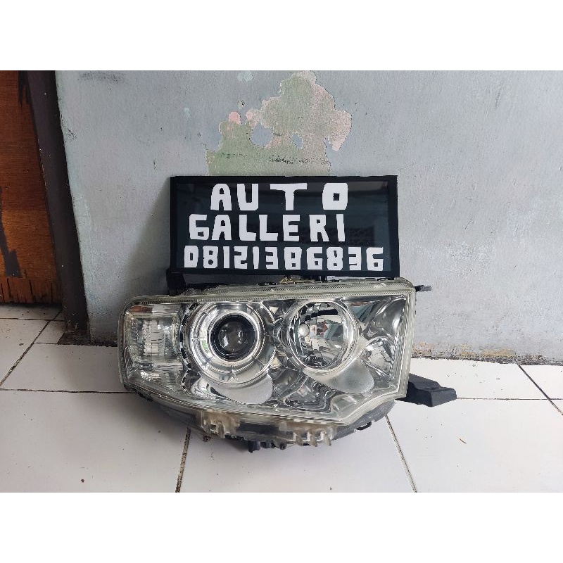 headlamp lampu depan pajero sport  exceed 2012 2014 original