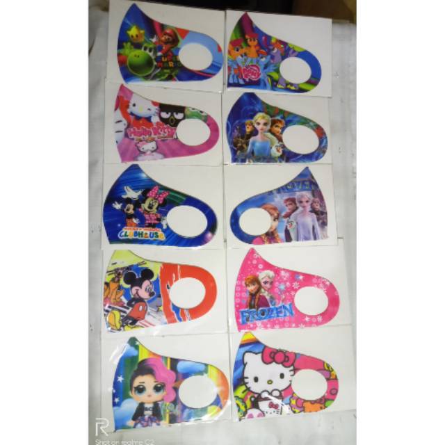 Masker scuba anak/masker scuba karakter anak/masker anak/masker scuba