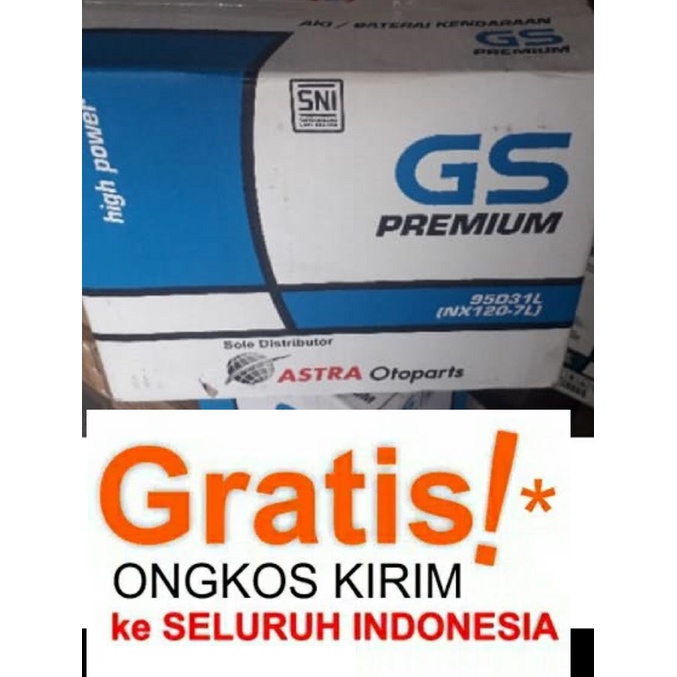 gs premium nx120 /95d31l original