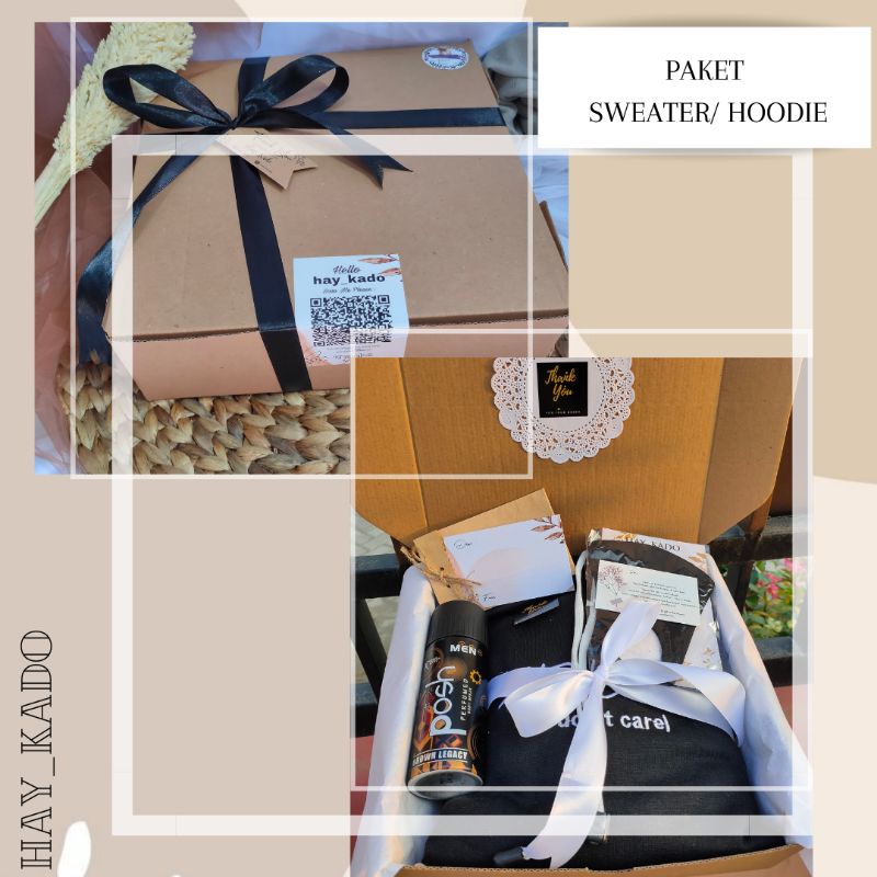 

HAMPERS GIFT BOX SWEATER/HOODIE POLOS BIG SIZE PREMIUM !!!