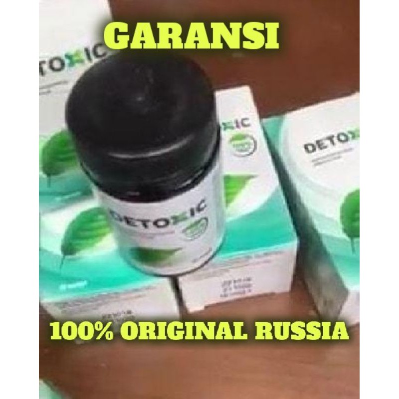 DETOXIC GARANSI 100% ORIGINAL HENDEL'S GARDEN RUSSIA_ HATI-HATI DETOXIC PALSU BANYAK DIPASARAN 