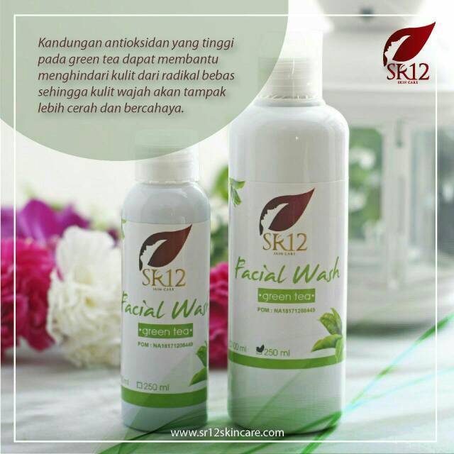 

FACIAL WASH GREENTEA SR12 skincare herbal