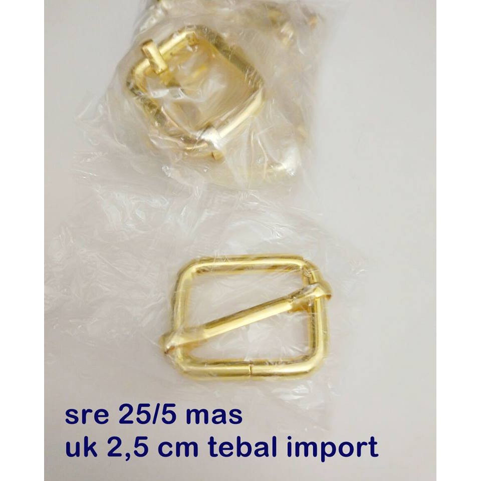 RING GESER /SRE 25/5 GOLD uk 2,5cm IMPORT/PCS