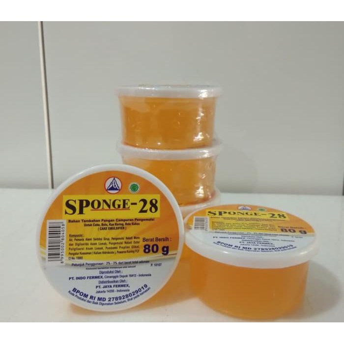 

Sponge 28 pengembang bolu SP 80g BERKUALITAS