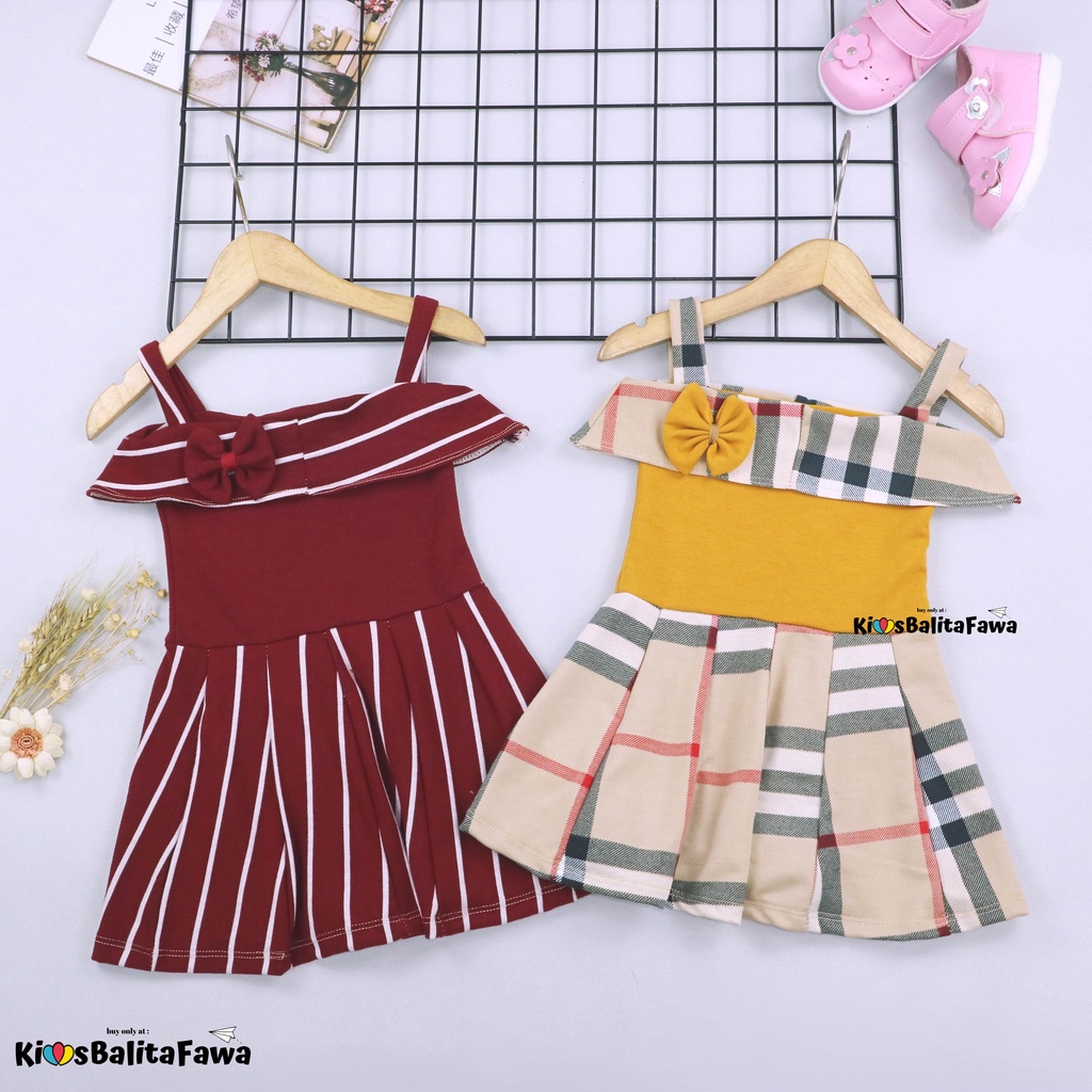 Dress Alinka uk Bayi 3-12 Bulan / Dres Sabrina Baby 6-12 Bulan Dres Pesta Baby Perempuan Gaun Babycinnamon