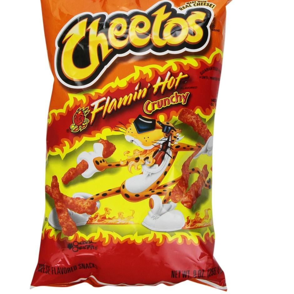 

D CHEETOS FLAMIN HOT CRUNCHY 227Gr USA ☮➬ 97