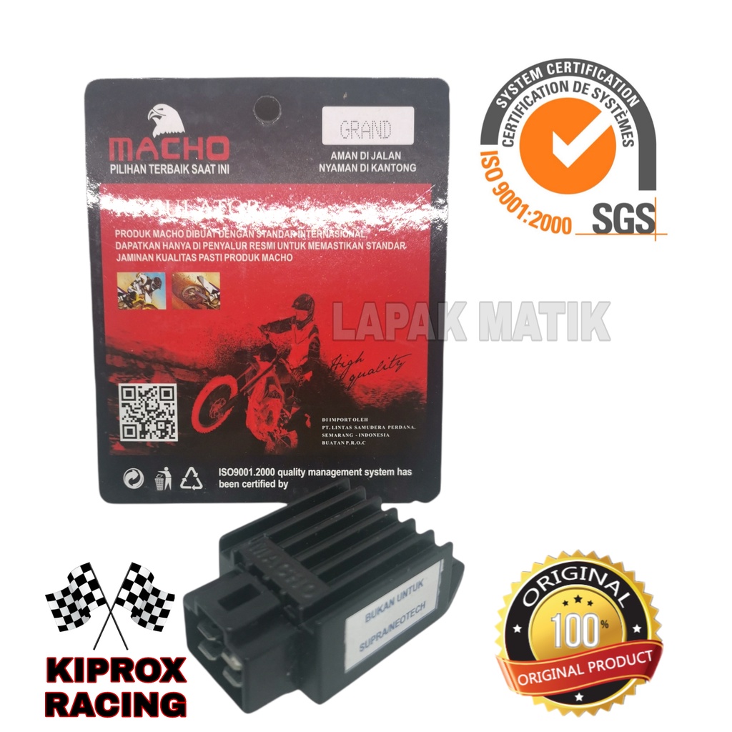 REGULATOR KIPROK KIPROX Grand Macho setara BRT #kiprokracing