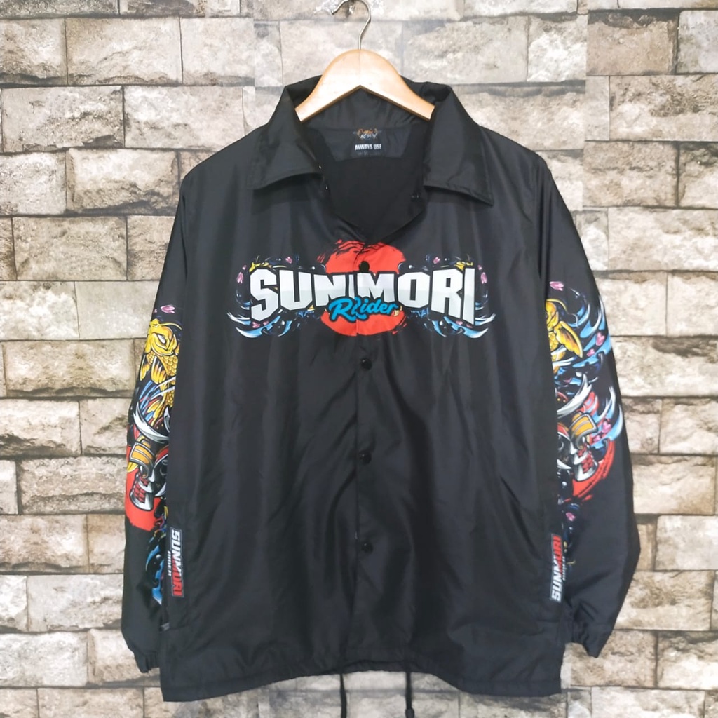 Jaket, Hoodie Sunmori Rider Taslan