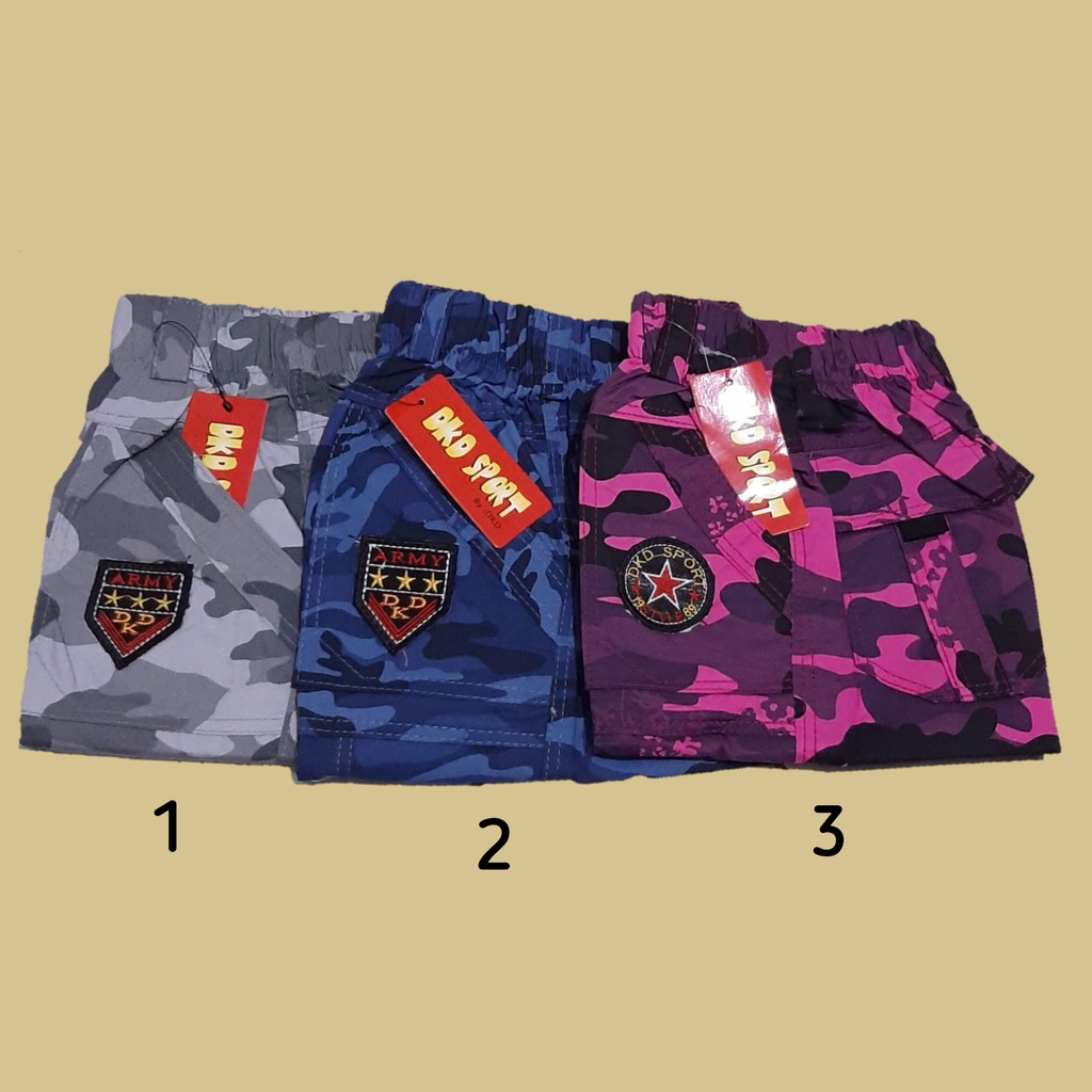 DKD SPORT CELANA PENDEK CARGO ANAK LAKI