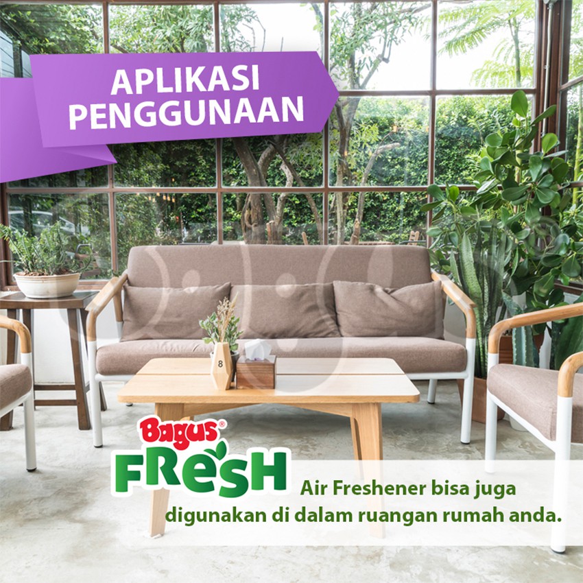 Bagus Fresh Air Freshener Lavender Pewangi Pengharum Ruangan W-21518